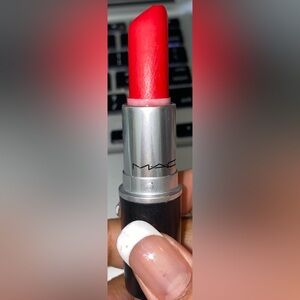 MAC Retro Matte Lipstick Ruby Woo 707 Vivid Blue-Red Iconic Full Size